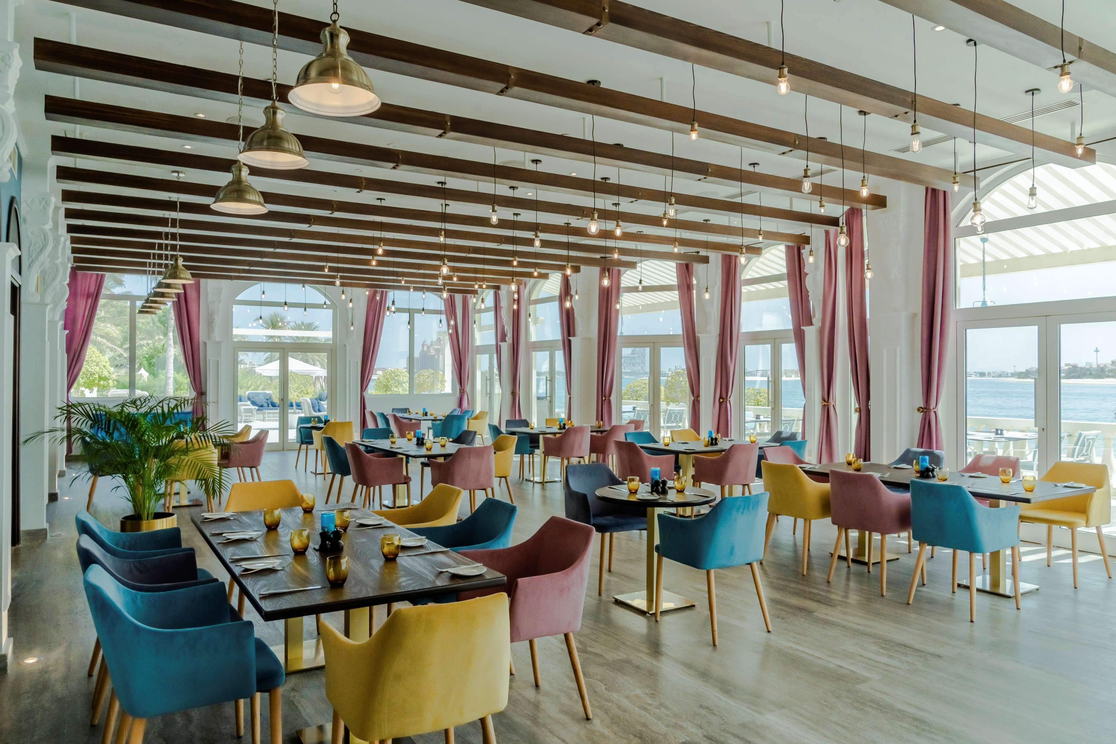 Kempinski Hotel & Residences Palm Jumeirah Dubai Buitenkant foto Restaurant
