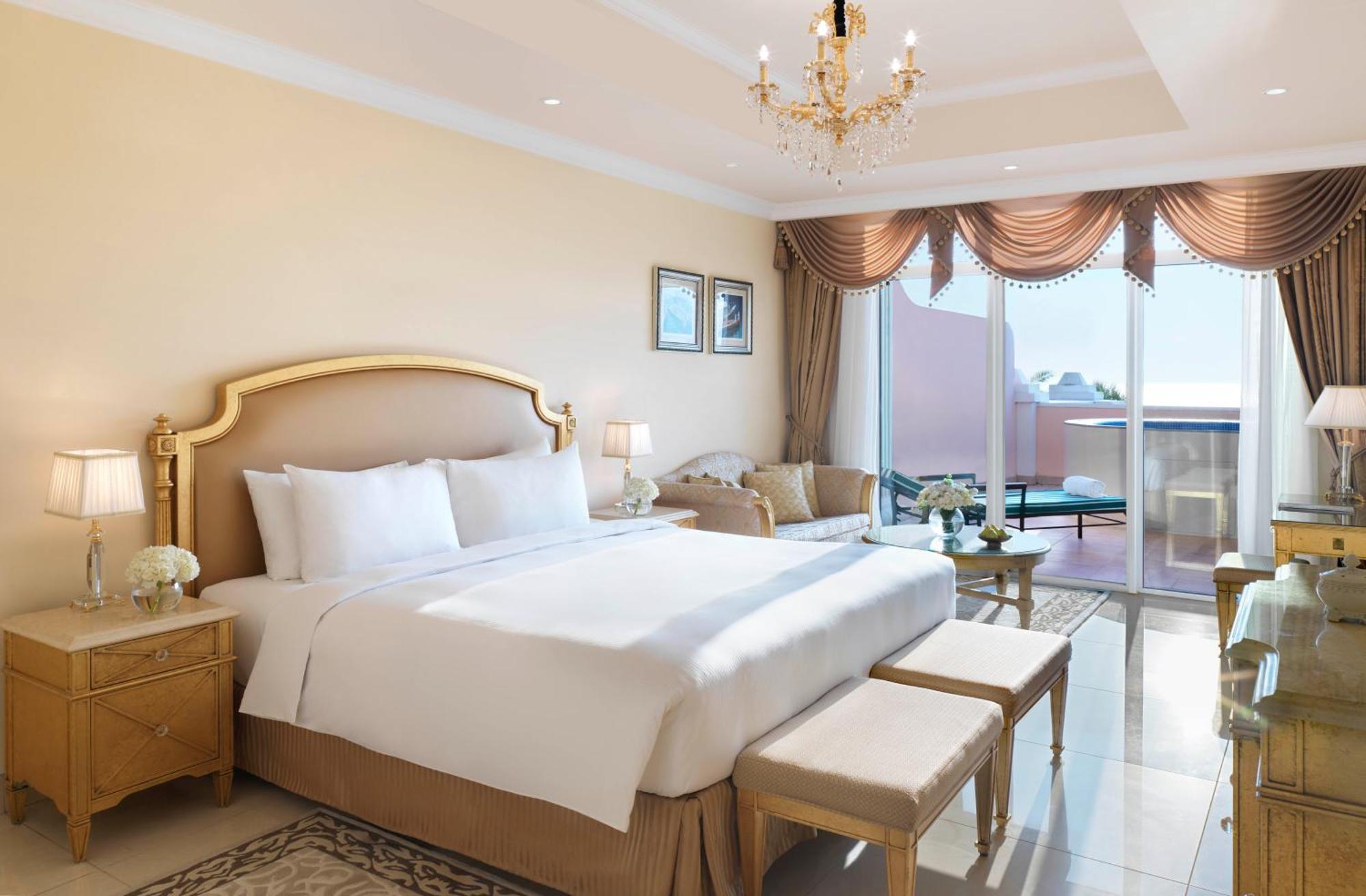 Kempinski Hotel & Residences Palm Jumeirah Dubai Buitenkant foto Deluxe Room