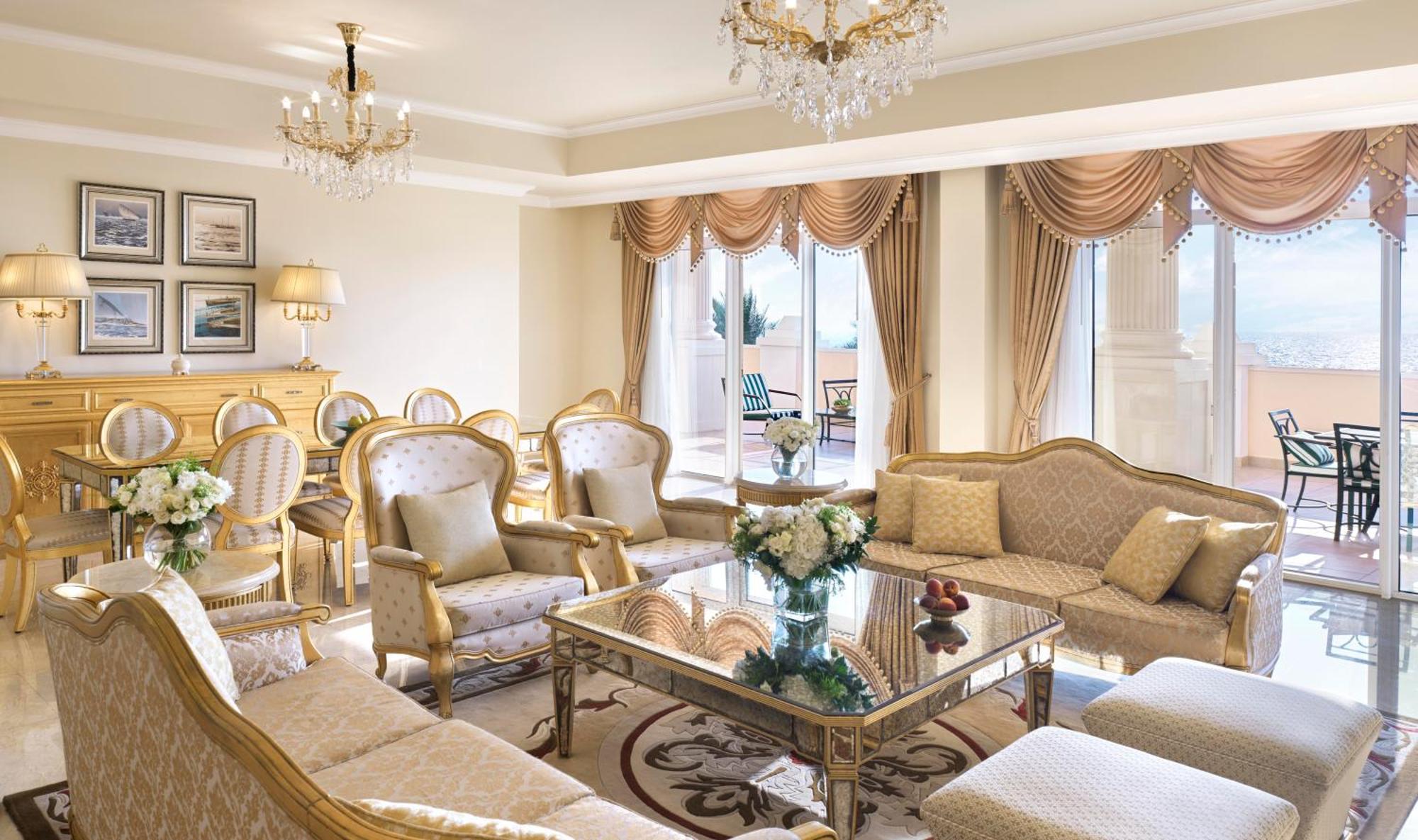 Kempinski Hotel & Residences Palm Jumeirah Dubai Buitenkant foto Presidential Suite