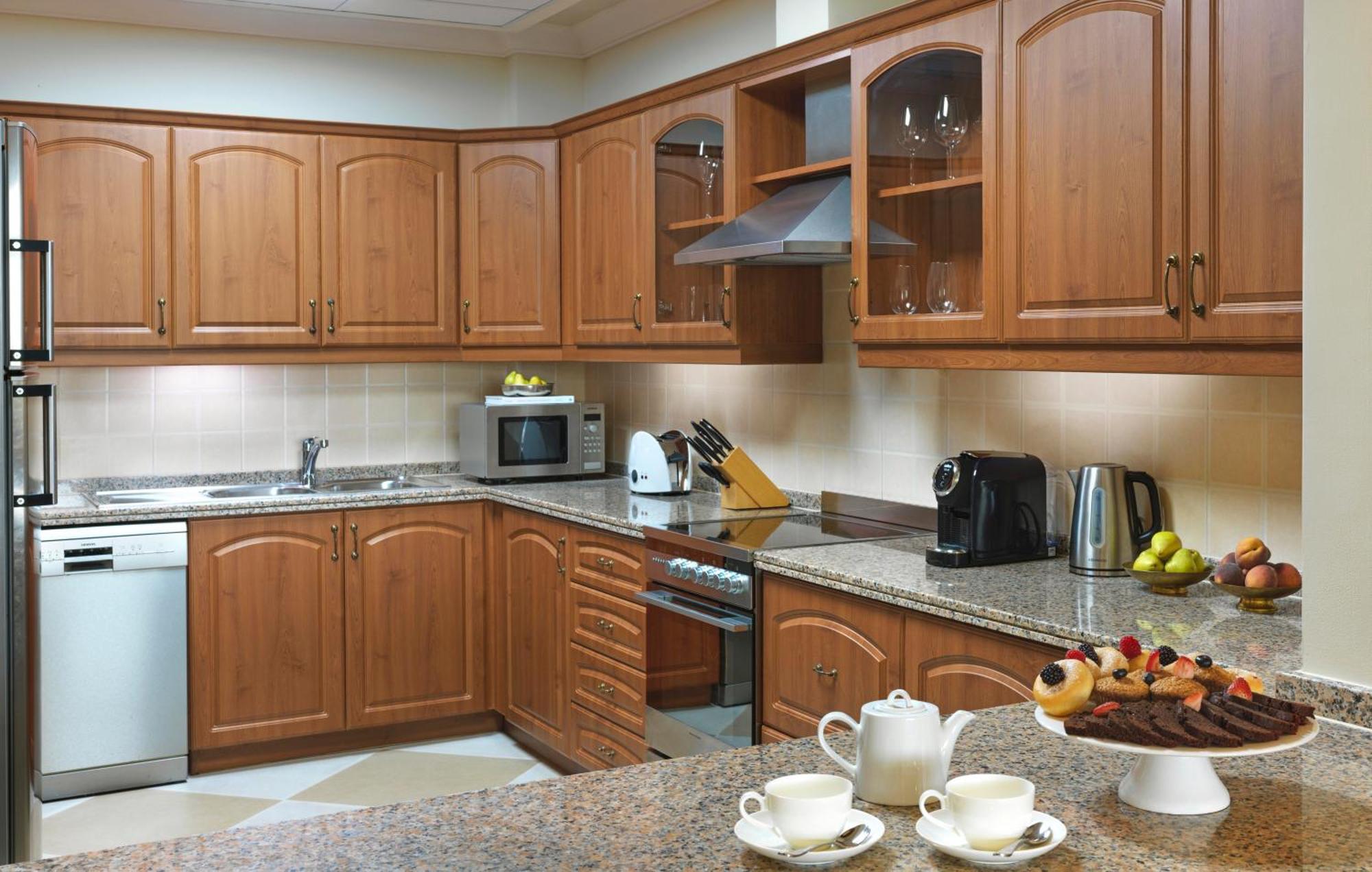 Kempinski Hotel & Residences Palm Jumeirah Dubai Buitenkant foto A modern kitchen